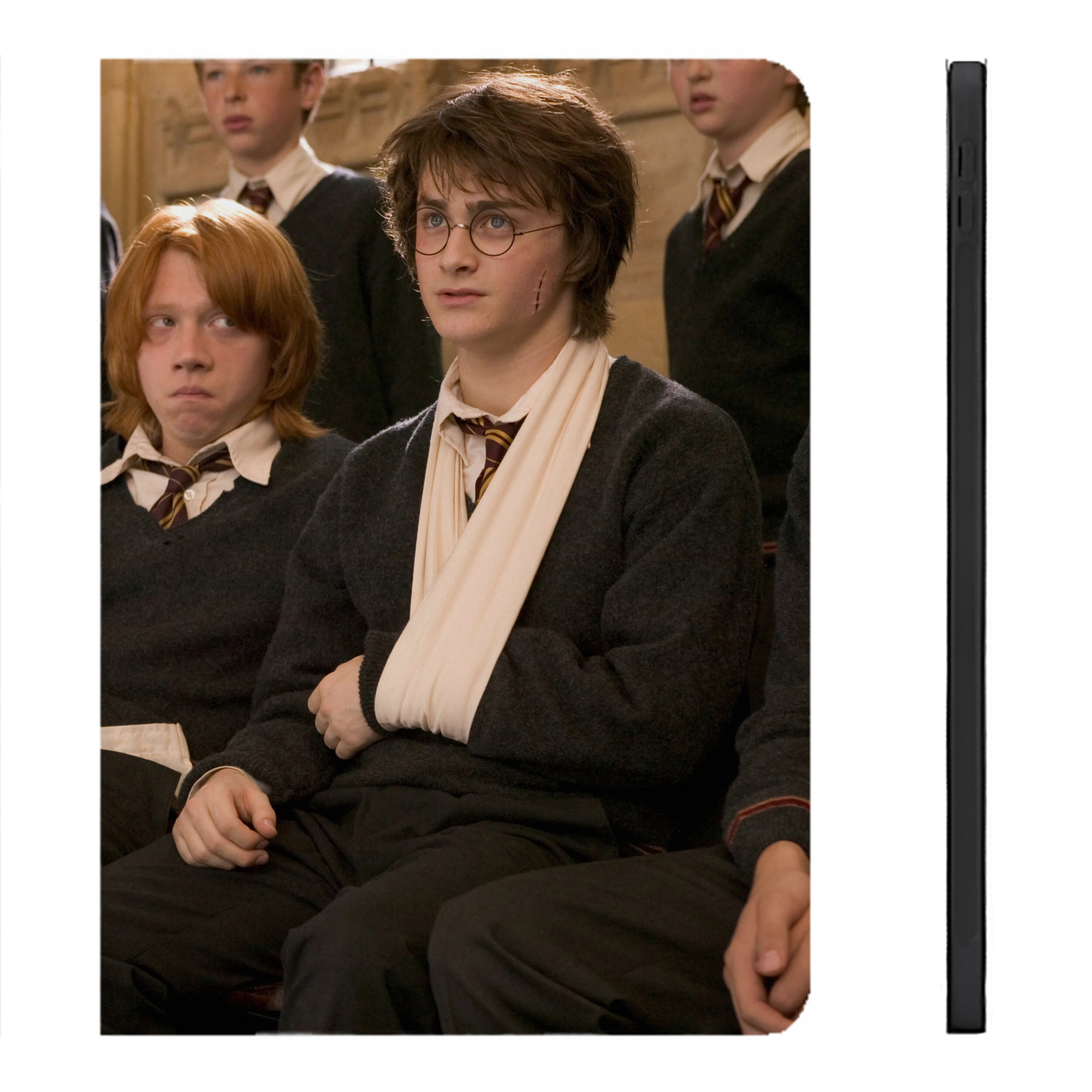 （画像用） Harry Potter ハリー・ポッターシリーズ IPadケース ペンホルダー付き ブックスタイルデザイン